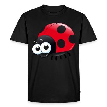 Coccinelle - T-shirt Premium bio Homme - noir - Devant - Nico (187cm)