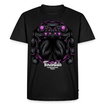 Tarantula Tarantulas araignées cadeau pour animal de compagnie - T-shirt Premium bio Homme - noir - Devant - Nico (187cm)