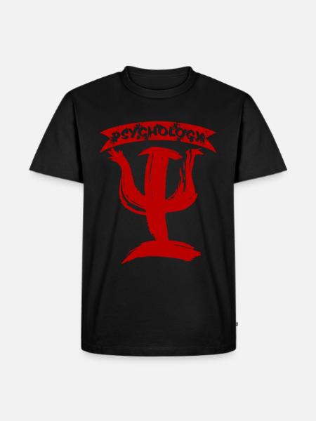 psychologist - Men's Premium Organic T-Shirt - black