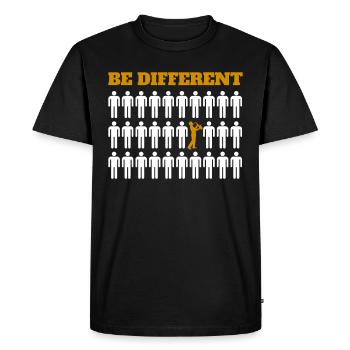 Saxophone Saxophonist Sax Jazz Music Gifts - Männer Premium Bio T-Shirt - Schwarz - Vorne - Nico (187cm)
