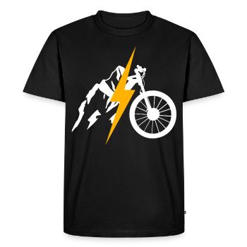 eBike Blitz Mountainbike Mountain bike Downhill Trekking - T-shirt Premium bio Homme - noir - Devant - Nico (187cm)