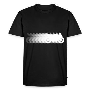 Motorcycle Shadow Moto Racing Machine - T-shirt Premium bio Homme - noir - Devant - Nico (187cm)