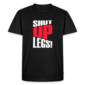 Vélo - T-shirt Premium bio Homme - noir - Devant - Nico (187cm)