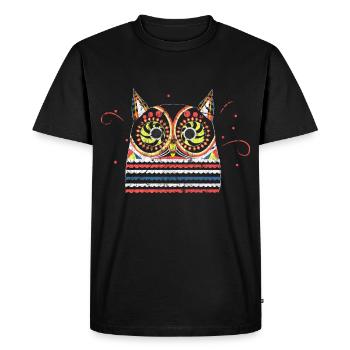 animals - Men's Premium Organic T-Shirt - black - Front - Nico (187cm)