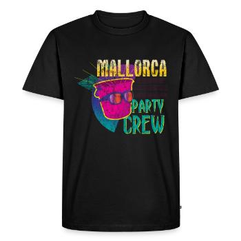 Équipe de fête de Majorque - T-shirt Premium bio Homme - noir - Devant - Nico (187cm)