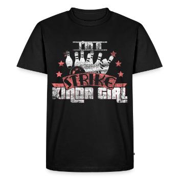 Équipe de boule de quilles - T-shirt Premium bio Homme - noir - Devant - Nico (187cm)