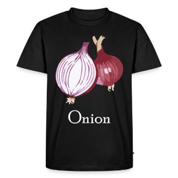 Bronntanas Bia Oinniún - T-shirt Premium bio Homme - noir - Devant - Nico (187cm)