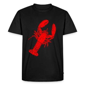 Bronntanas Ainmhithe Gliomach - Männer Premium Bio T-Shirt - Schwarz - Vorne - Nico (187cm)
