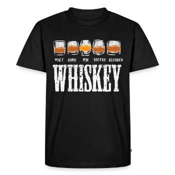 Dearadh Bronntanais Cool Uisce beatha - T-shirt Premium bio Homme - noir - Devant - Nico (187cm)