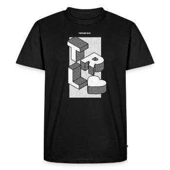 Retro Tyrolien Bua Vacances Tyroliennes Maison chemise - T-shirt Premium bio Homme - noir - Devant - Nico (187cm)