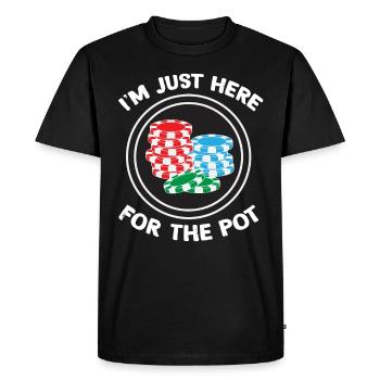 Poker Joueurs Casino Texas Hold Em All Dans Cadeau - T-shirt Premium bio Homme - noir - Devant - Nico (187cm)