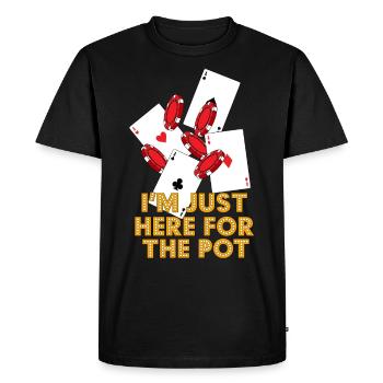 Poker Joueurs Casino Texas Hold Em All Dans Cadeau - T-shirt Premium bio Homme - noir - Devant - Nico (187cm)
