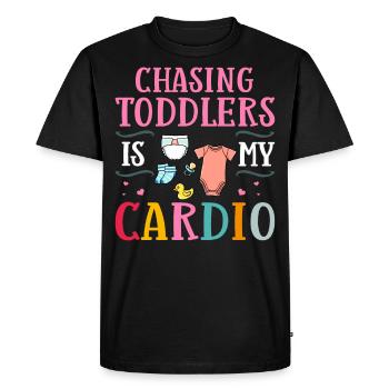 Babysitter Childminder Childcare Thank you - Men's Premium Organic T-Shirt - black - Front - Nico (187cm)