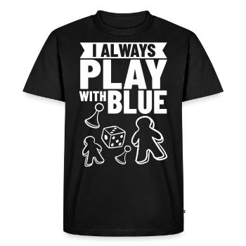 Board Game Board Game Player Family - Men's Premium Organic T-Shirt - black - Front - Nico (187cm)