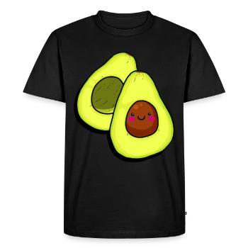 Avocados Advokado Avokado Funny funny Vegi Vegan - Men's Premium Organic T-Shirt - black - Front - Nico (187cm)