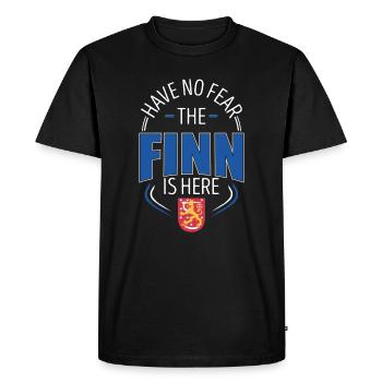 Finlande - T-shirt Premium bio Homme - noir - Devant - Nico (187cm)