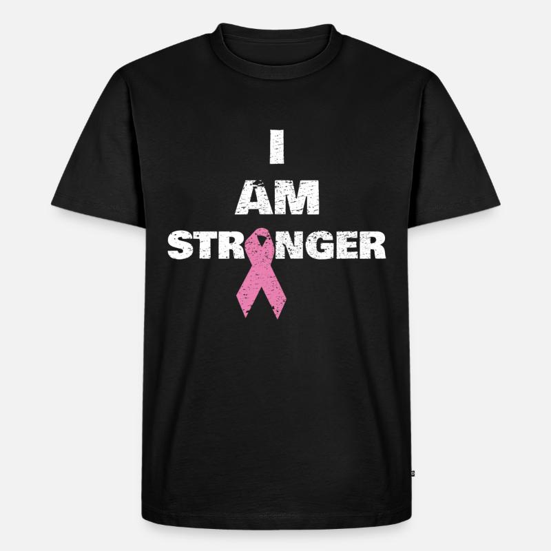 Ich Bin Stärker - Männer Premium Bio T-Shirt - Schwarz