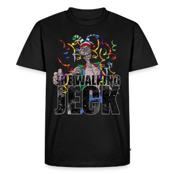 Le best-seller du carnaval Jeck ambulant - T-shirt Premium bio Homme - noir - Devant - Nico (187cm)
