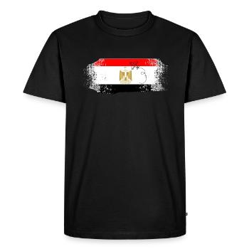 Egypte - T-shirt Premium bio Homme - noir - Devant - Nico (187cm)