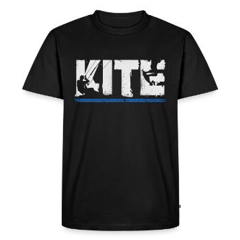 KITE Surf Kitesurf Kite Kitesurf - T-shirt Premium bio Homme - noir - Devant - Nico (187cm)