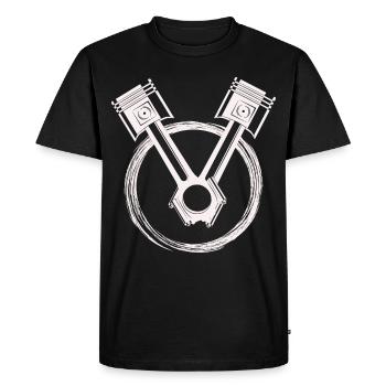 Atelier - Tournevis Tournevis Amateur - T-shirt Premium bio Homme - noir - Devant - Nico (187cm)