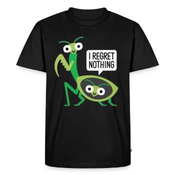 Mante religieuse cadeau sexe sexy ça valait le coup - T-shirt Premium bio Homme - noir - Devant - Nico (187cm)
