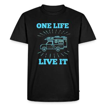 Offroad 4x4 4x4 cadeau atv - T-shirt Premium bio Homme - noir - Devant - Nico (187cm)