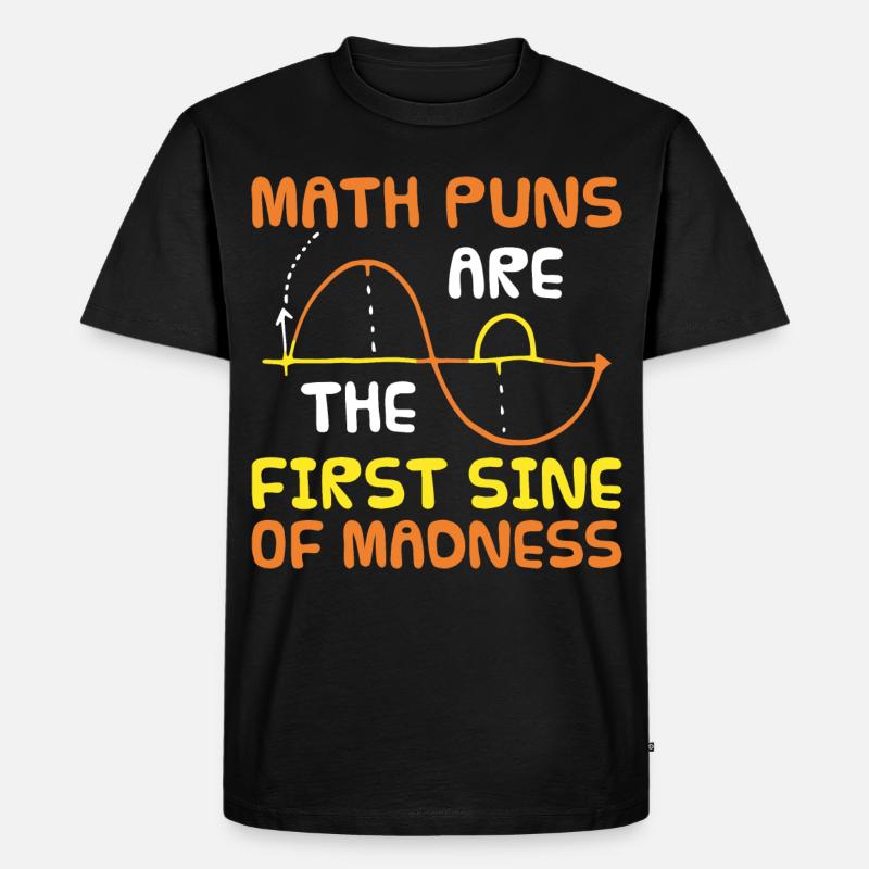 Maths d’humour Geeks geeks cadeau de maths - T-shirt Premium bio Homme - noir