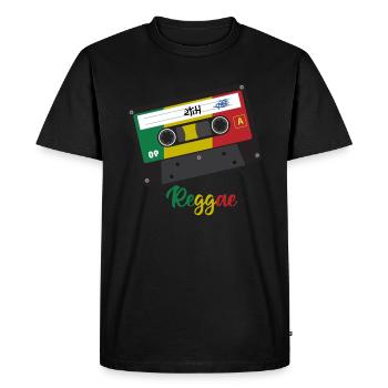 Groupe reggae - T-shirt Premium bio Homme - noir - Devant - Nico (187cm)