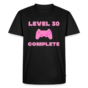 30e anniversaire jeu gamer cadeau - T-shirt Premium bio Homme - noir - Devant - Nico (187cm)
