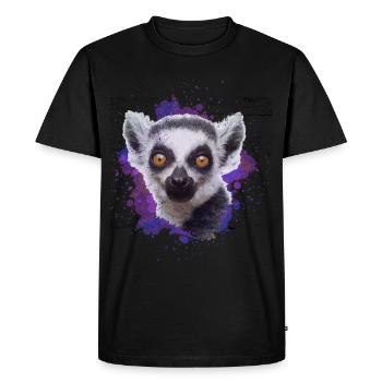maki - T-shirt Premium bio Homme - noir - Devant - Nico (187cm)