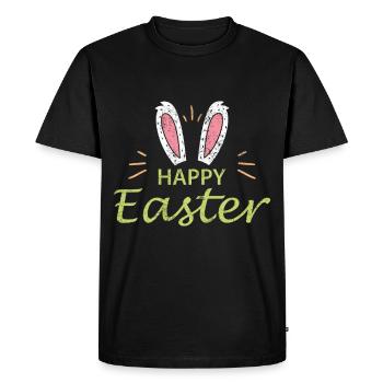 Easter Easter - Men's Premium Organic T-Shirt - black - Front - Nico (187cm)