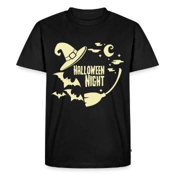 Halloween - T-shirt Premium bio Homme - noir - Devant - Nico (187cm)