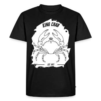 Crab and crabs - Men's Premium Organic T-Shirt - black - Front - Nico (187cm)