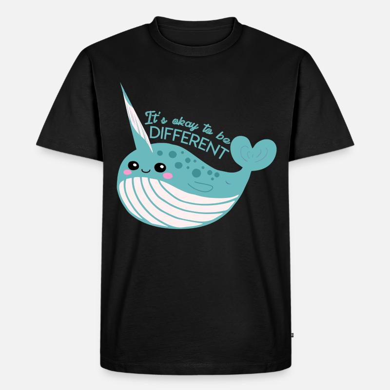 C’est normal d’être différent - T-shirt Premium bio Homme - noir