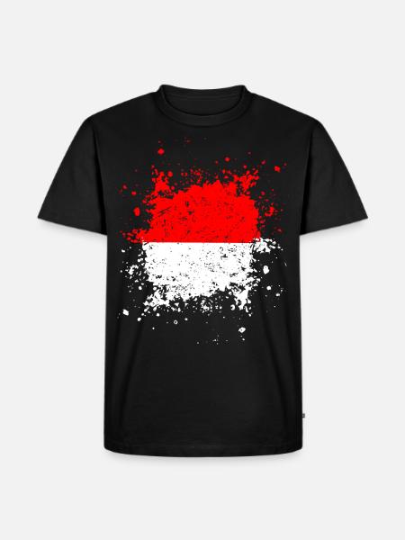 Monaco - Männer Premium Bio T-Shirt - Schwarz