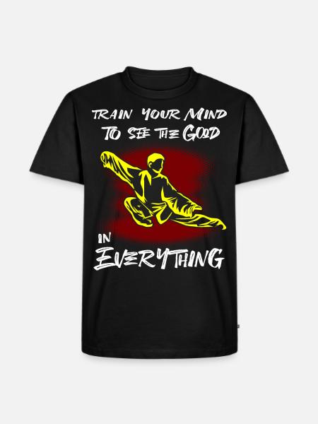 Tai chi - Männer Premium Bio T-Shirt - Schwarz