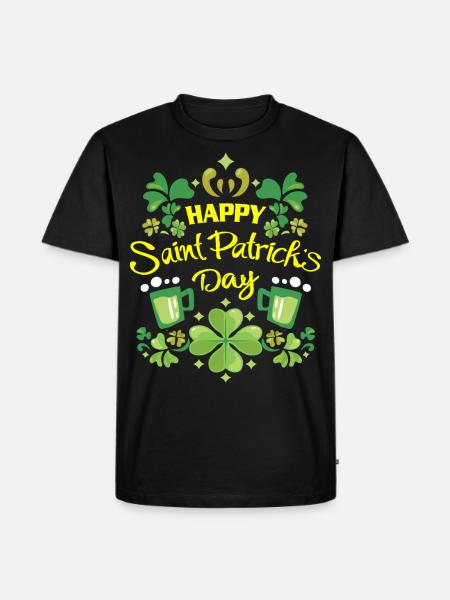Saint Patrick - T-shirt Premium bio Homme - noir