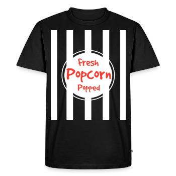 Popcorn Popcorn Costume Cinéma Tv Series Cadeau - T-shirt Premium bio Homme - noir - Devant - Nico (187cm)