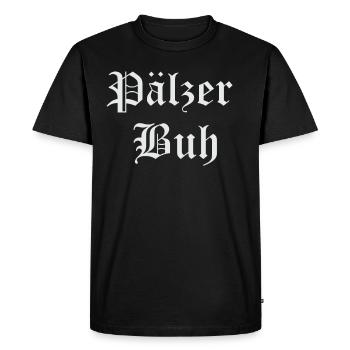 Pälzer Buh / Palz / Pfalz / Pfälzer - T-shirt Premium bio Homme - noir - Devant - Nico (187cm)