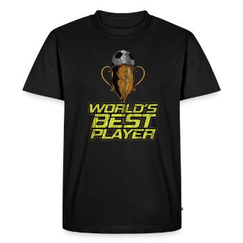Football Sport But Coupe De Championnat - T-shirt Premium bio Homme - noir - Devant - Nico (187cm)