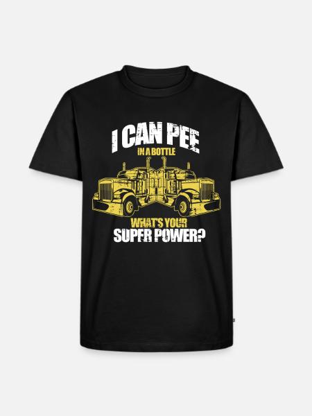 camion - T-shirt Premium bio Homme - noir