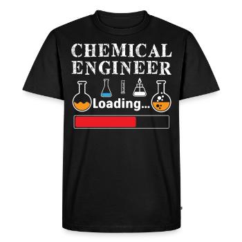Chemical Laboratory - Men's Premium Organic T-Shirt - black - Front - Nico (187cm)