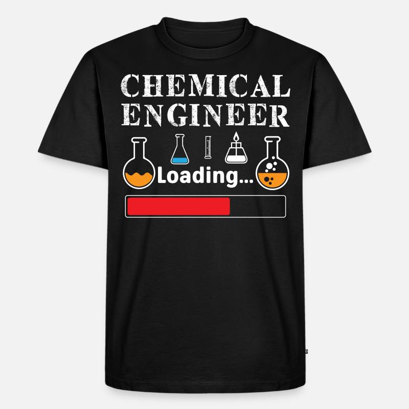 Chemielaborant - Männer Premium Bio T-Shirt - Schwarz