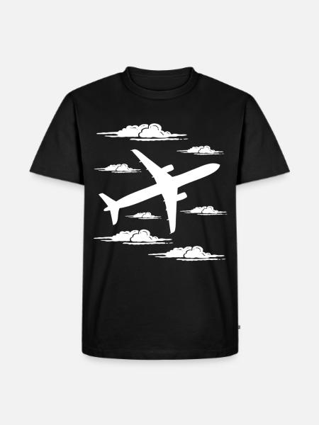 pilot - Men's Premium Organic T-Shirt - black
