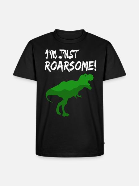 T-Rex - T-shirt Premium bio Homme - noir