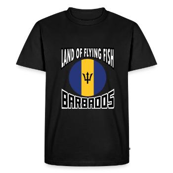 Barbados Island State Bridgetown Holiday Destination Holidays - Men's Premium Organic T-Shirt - black - Front - Nico (187cm)