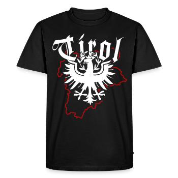 Tirol Gift Patriot Austria Vacances de vacances - T-shirt Premium bio Homme - noir - Devant - Nico (187cm)