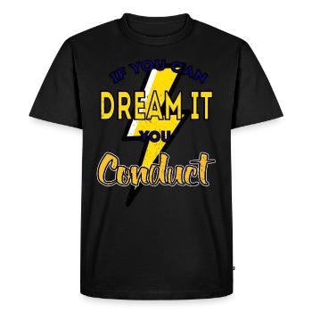 Electrician Electricity Electricity Electricity Construction Site - Men's Premium Organic T-Shirt - black - Front - Nico (187cm)