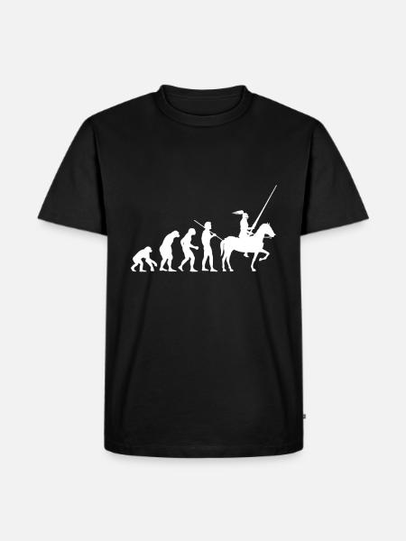 Crusader Knight Christianity Christian Crusade - Men's Premium Organic T-Shirt - black